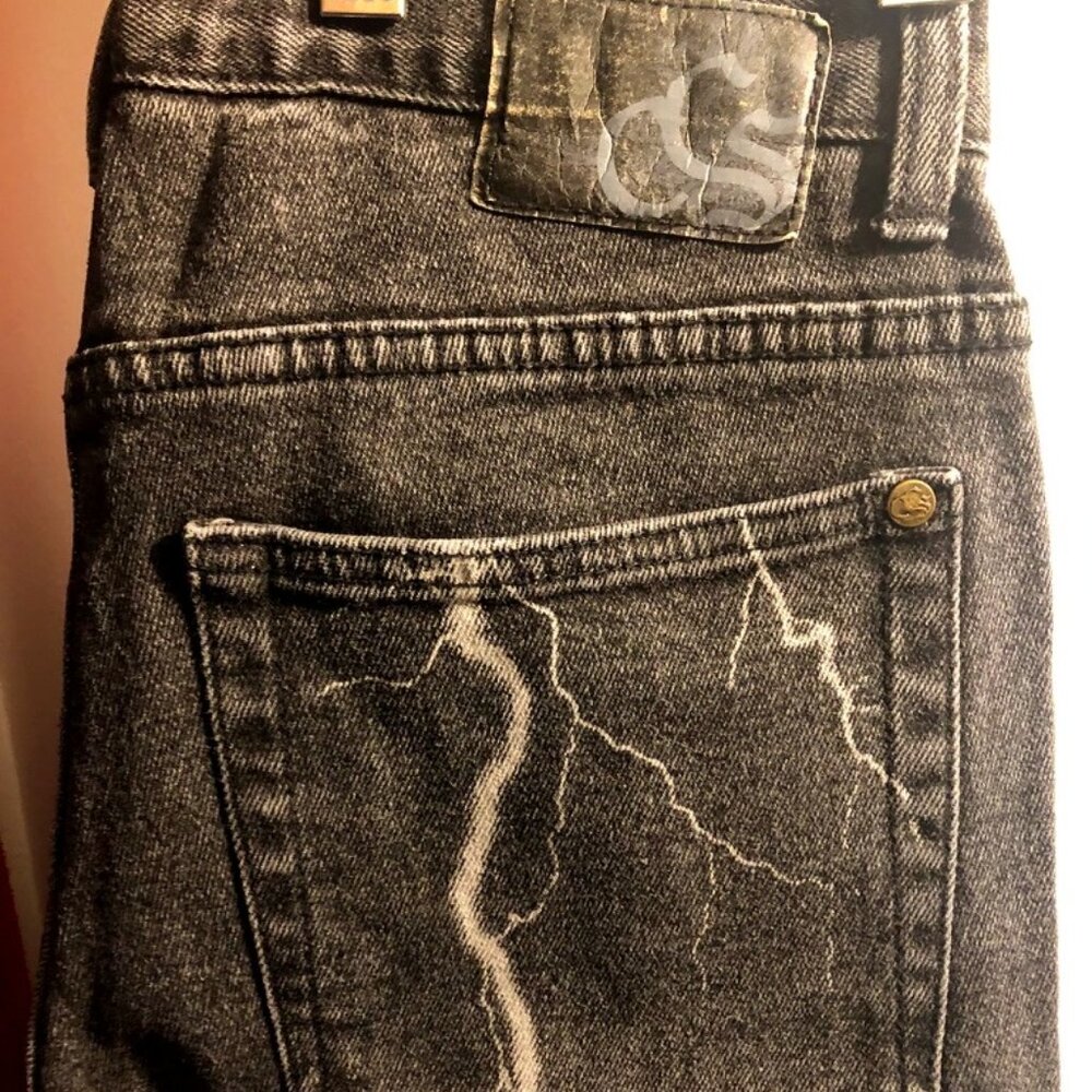 CCS denim 30" x 31.5" black denim